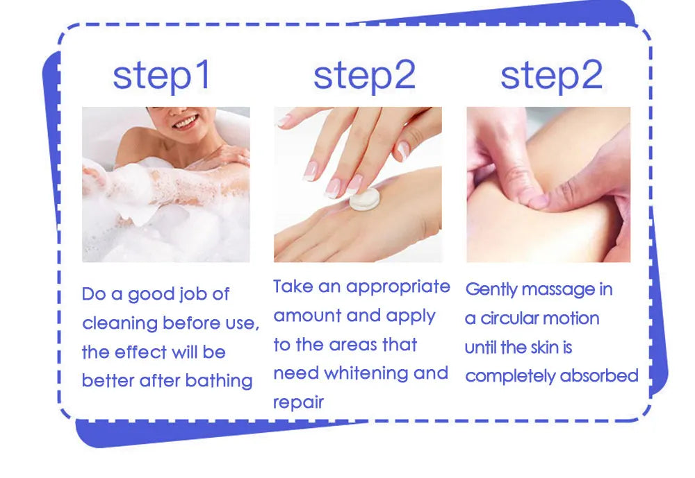 Yoxier Whitening Cream Moisturizing Nourish Repair Improve Arm Armpit Ankles Elbow Knee Body Dull Brighten Arbutin Skin Care 50g