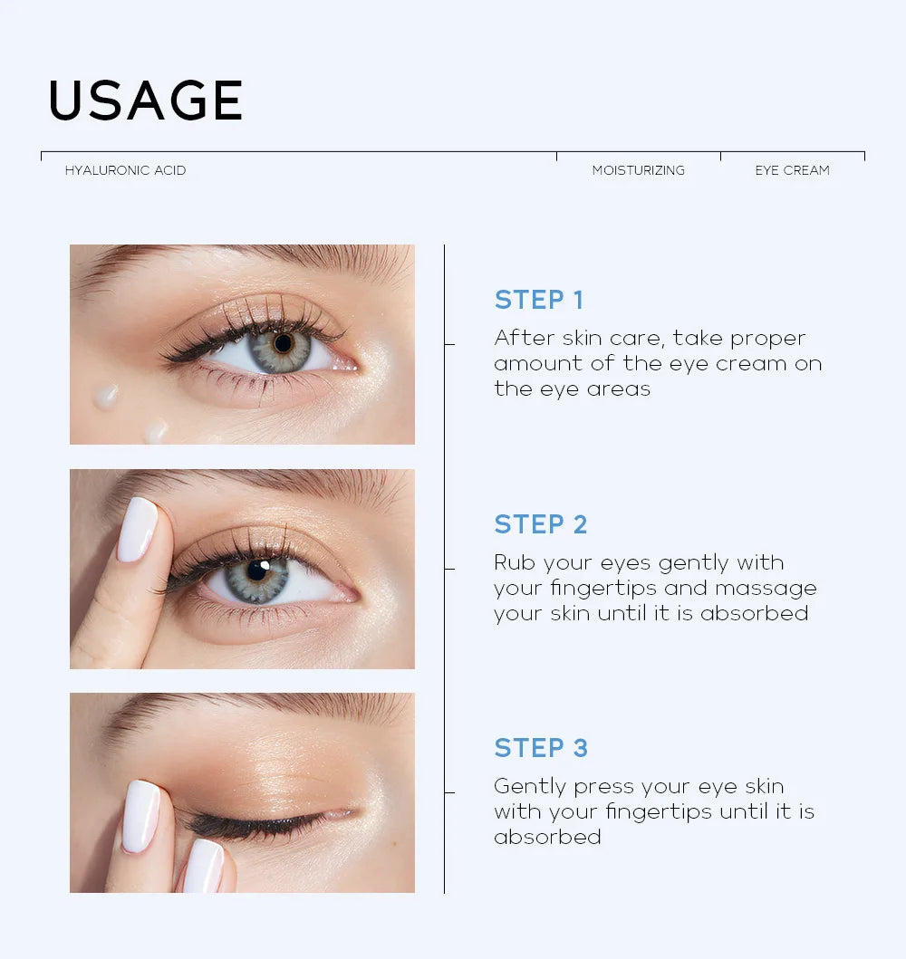 Eye Dark Circles Remover Cream Retinol Anti-aging Serum Remove Eye Bags Puffiness Fade Wrinkles Fine Lines Lift Firm Eye Care