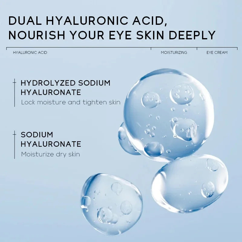 Eye Dark Circles Remover Cream Retinol Anti-aging Serum Remove Eye Bags Puffiness Fade Wrinkles Fine Lines Lift Firm Eye Care