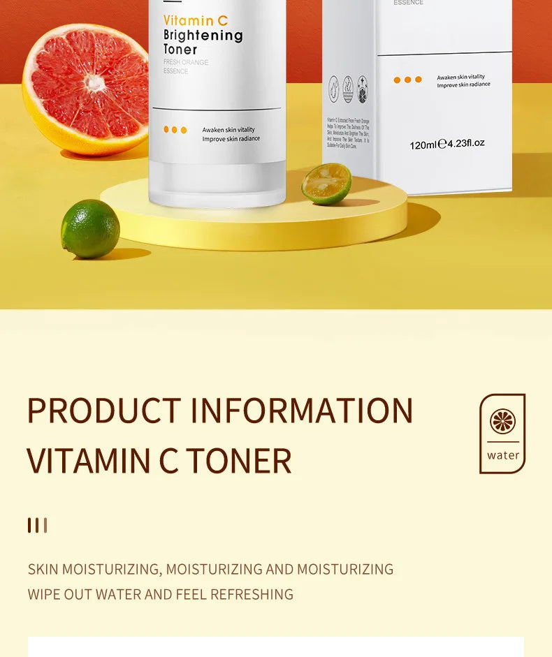 GlowTone Vitamin C Brightening Face Toner – Oil Control & Anti-Aging