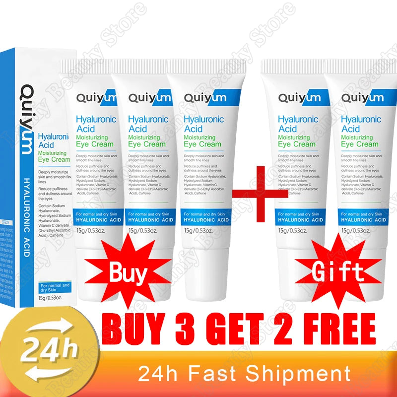 Eye Dark Circles Remover Cream Retinol Anti-aging Serum Remove Eye Bags Puffiness Fade Wrinkles Fine Lines Lift Firm Eye Care