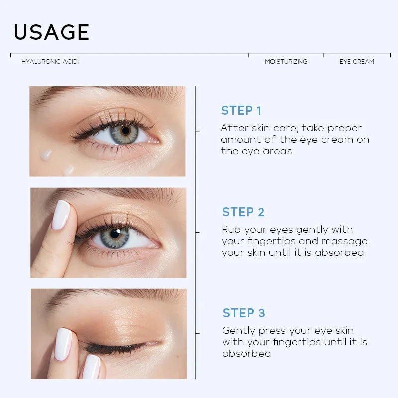 Eye Dark Circles Remover Cream Retinol Anti-aging Serum Remove Eye Bags Puffiness Fade Wrinkles Fine Lines Lift Firm Eye Care