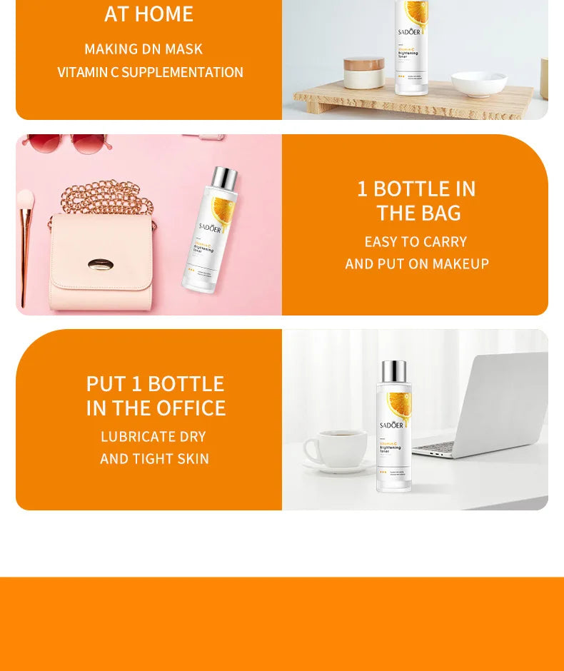 GlowTone Vitamin C Brightening Face Toner – Oil Control & Anti-Aging