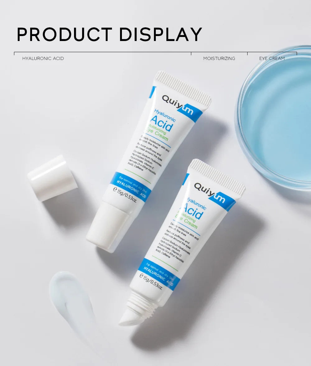 Eye Dark Circles Remover Cream Retinol Anti-aging Serum Remove Eye Bags Puffiness Fade Wrinkles Fine Lines Lift Firm Eye Care