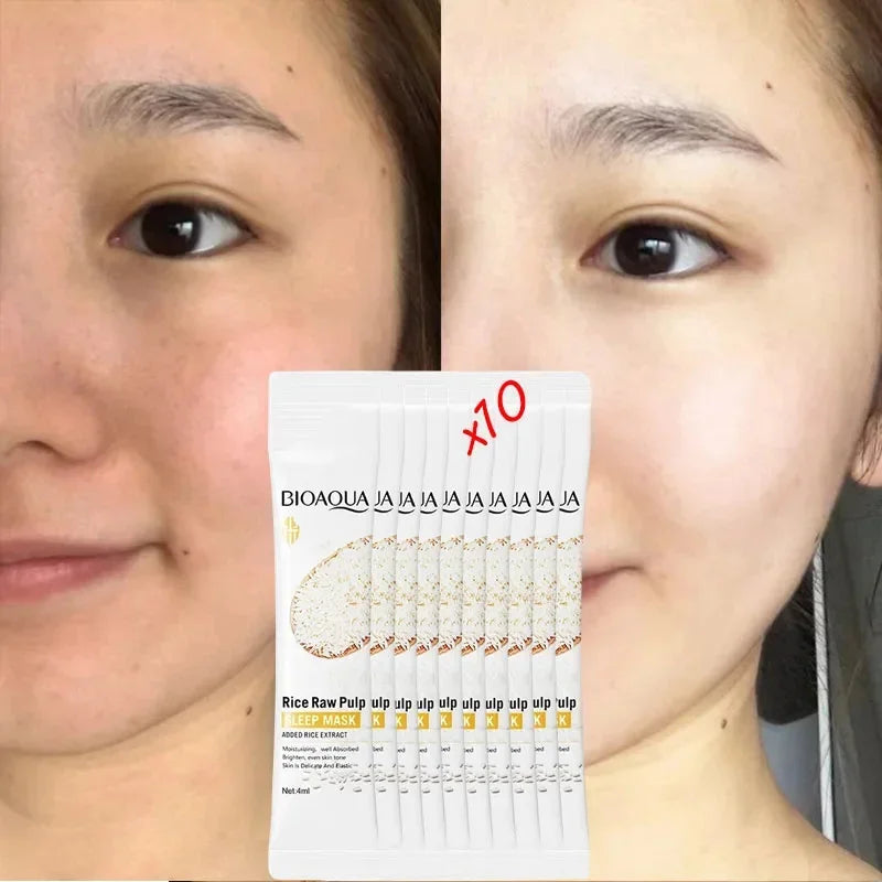 RiceGlow Whitening Overnight Sleep Mask – Anti-Aging & Deep Hydration