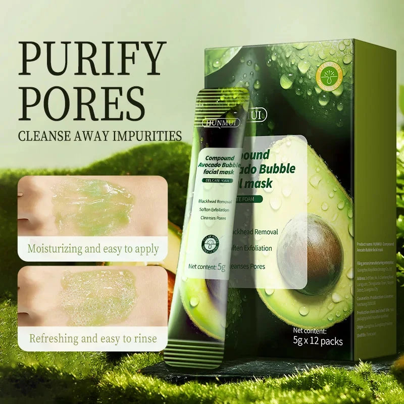 Salicylic Acid Pore Shrinking Mask Quick Elimination Large Pores Remove Blackehead Tighten Face Smooth Skin Korean Care Product