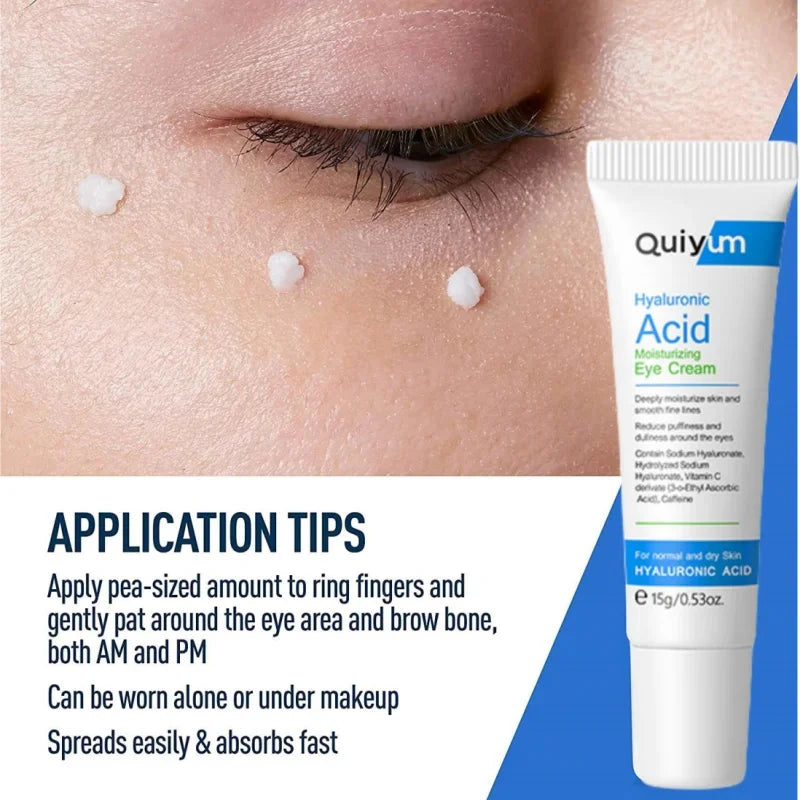Eye Dark Circles Remover Cream Retinol Anti-aging Serum Remove Eye Bags Puffiness Fade Wrinkles Fine Lines Lift Firm Eye Care