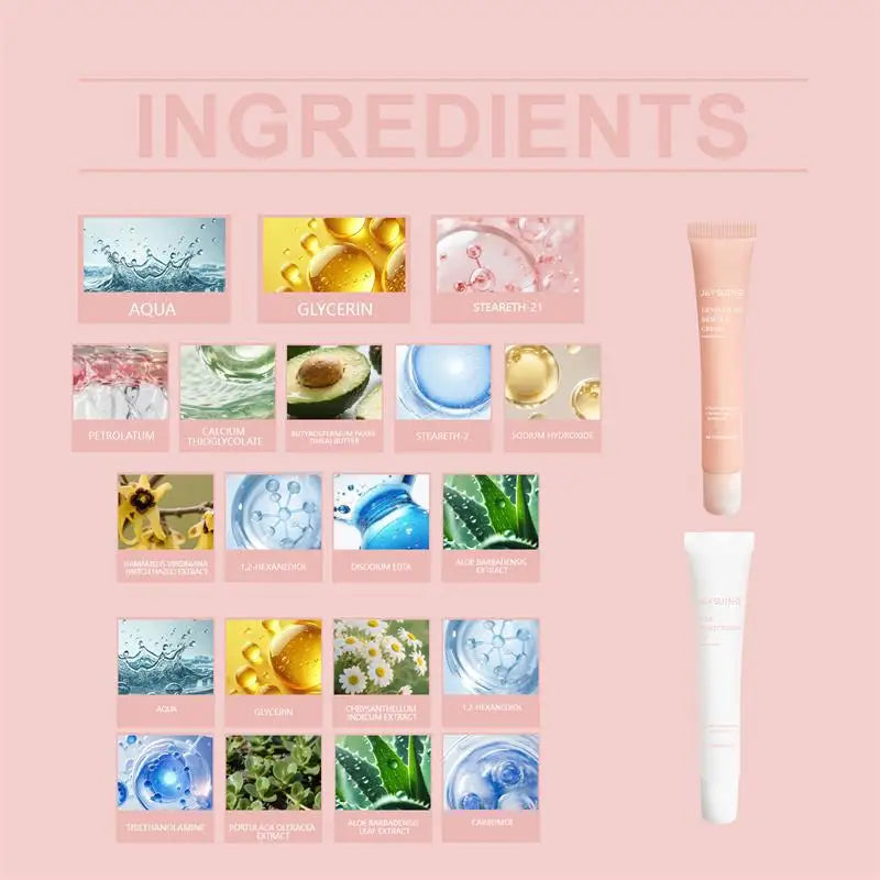 Fast Painless Hair Removal Cream Aloe Moisturizing Gel Hair Growth Inhibitor Lip Face Arm Armpit Leg Permanent Depilatory
