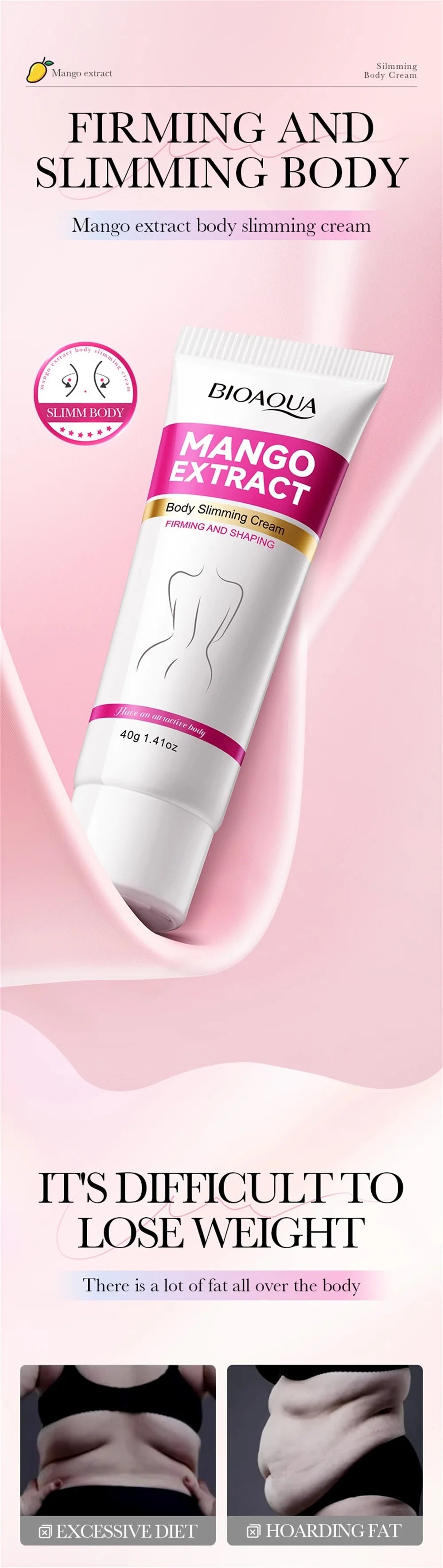 SculptSlim Fat Burning & Cellulite Firming Body Cream