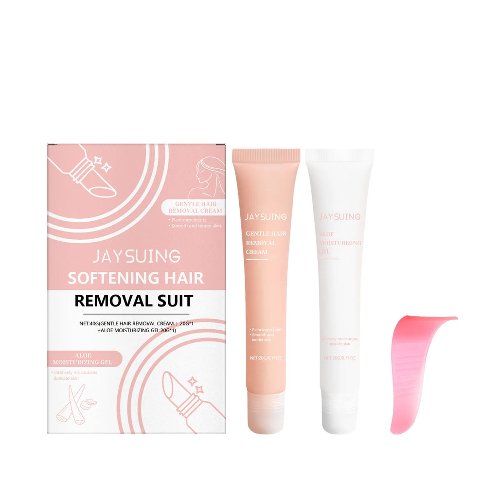 Fast Painless Hair Removal Cream Aloe Moisturizing Gel Hair Growth Inhibitor Lip Face Arm Armpit Leg Permanent Depilatory
