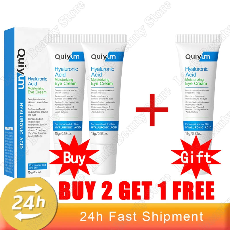 Eye Dark Circles Remover Cream Retinol Anti-aging Serum Remove Eye Bags Puffiness Fade Wrinkles Fine Lines Lift Firm Eye Care