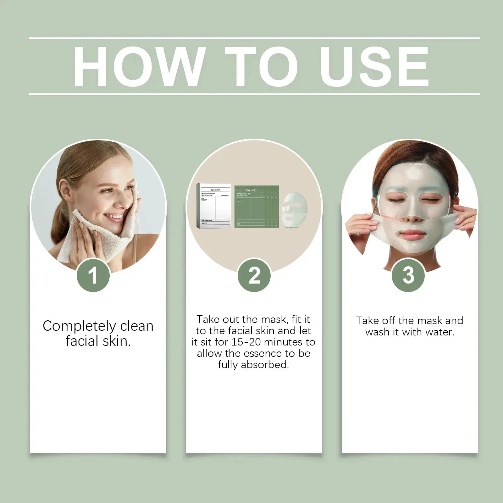 BioCollagen Anti-Wrinkle Face Mask – Lift, Firm & Brighten