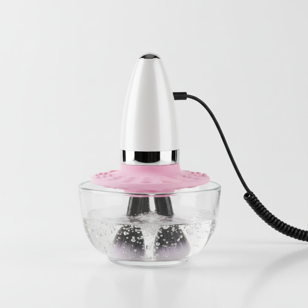 SpinClean electric brush cleaner product shot on white background