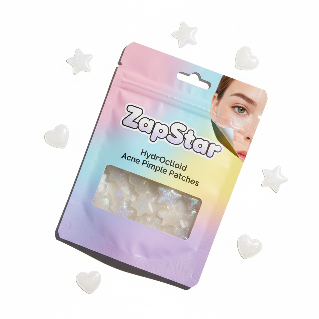 ZapStar Hydrocolloid Acne Pimple Patches product shot