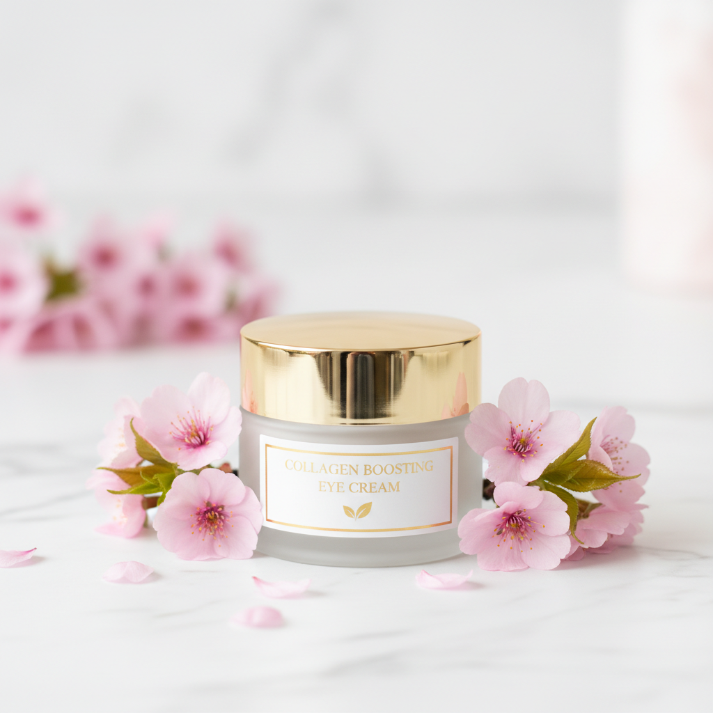 Collagen Boosting Eye Cream elegant jar